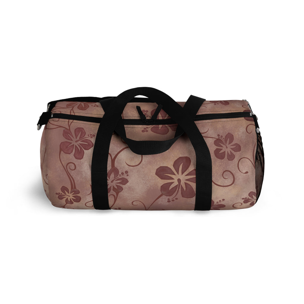 Floreva Hibiscus Duffel Bag – Mocha
