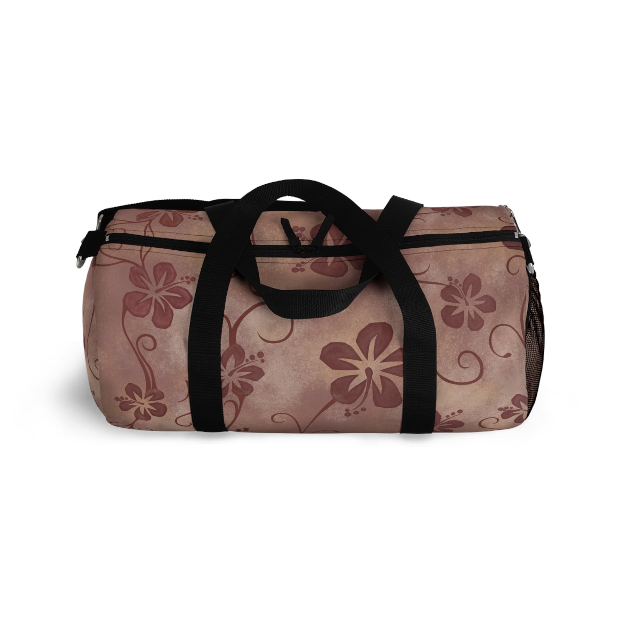 Floreva Hibiscus Duffel Bag – Mocha