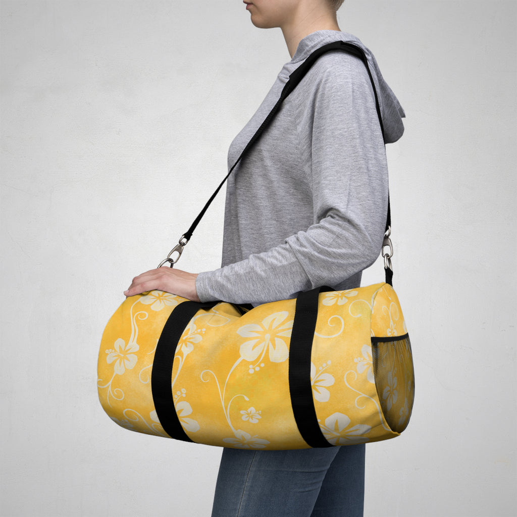 Floreva Hibiscus Duffel Bag — Sunshine