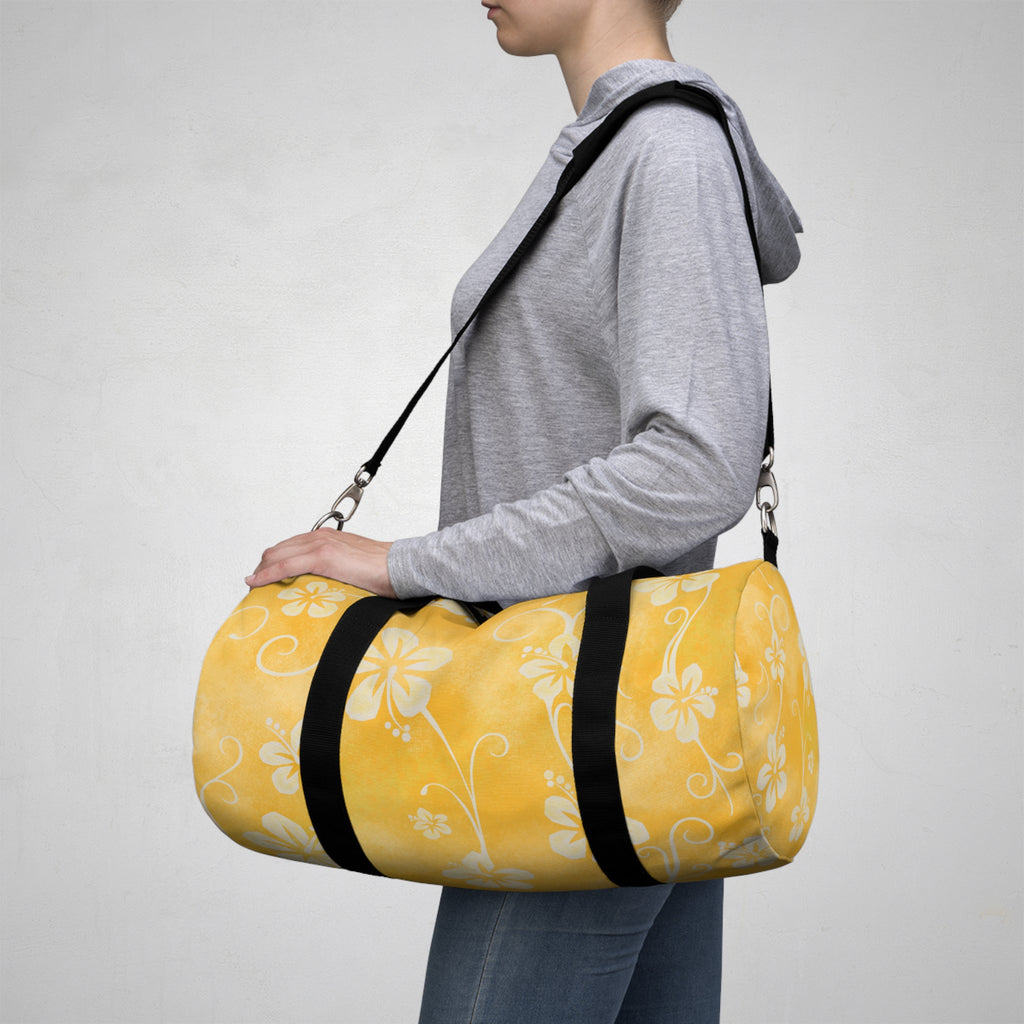 Floreva Hibiscus Duffel Bag — Sunshine