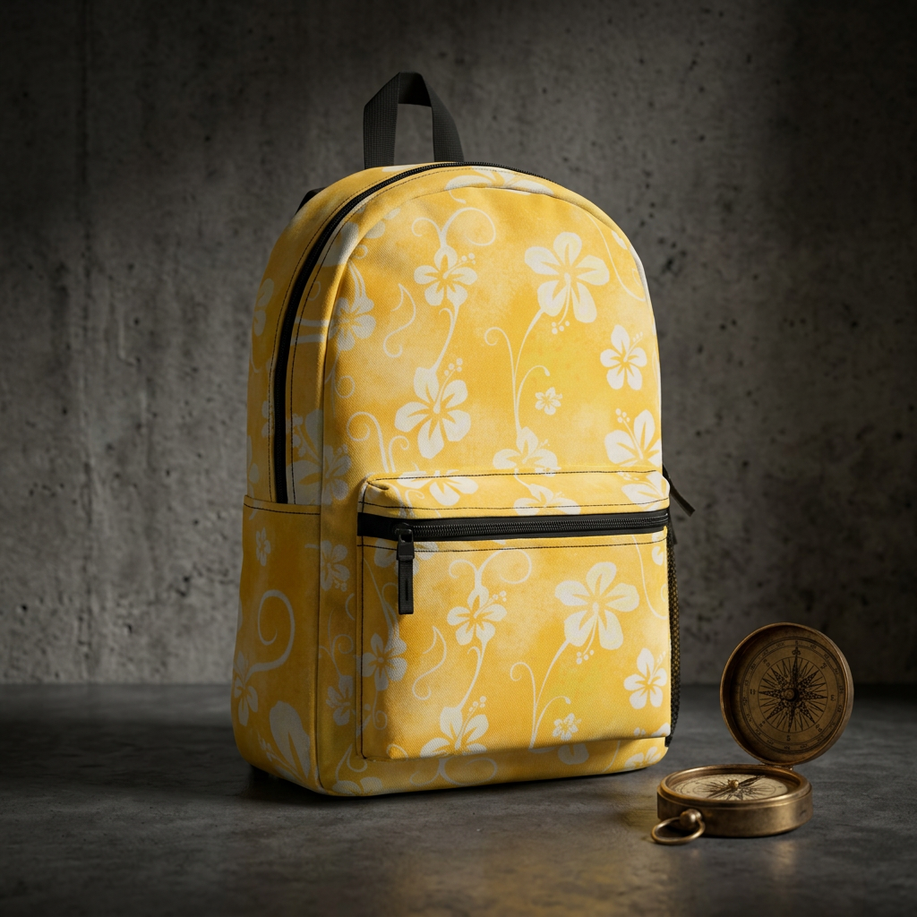 Floreva Hibiscus Backpack — Sunshine
