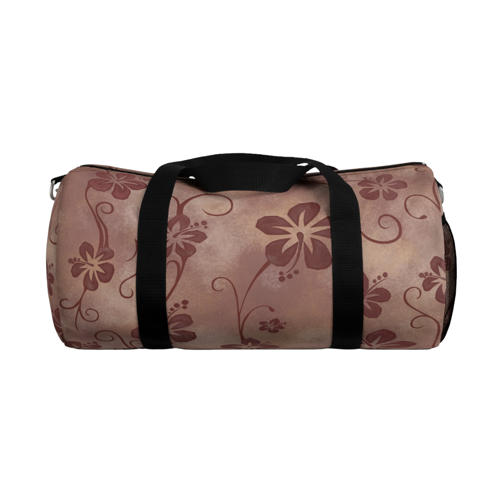 Floreva Hibiscus Duffel Bag – Mocha