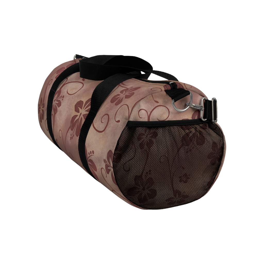 Floreva Hibiscus Duffel Bag – Mocha