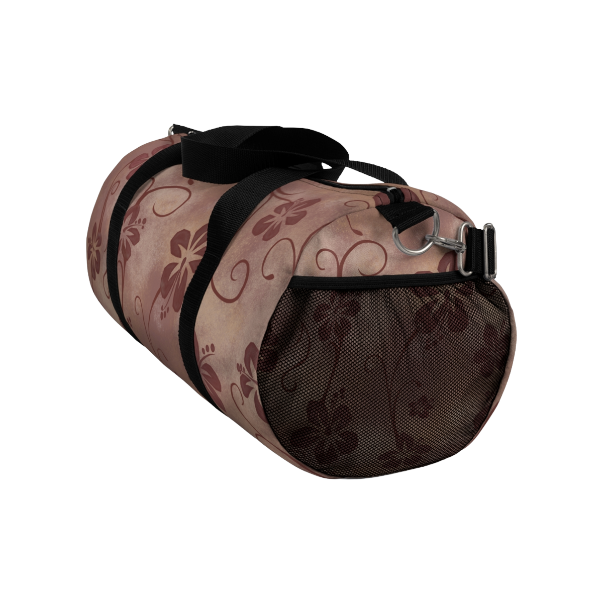 Floreva Hibiscus Duffel Bag – Mocha