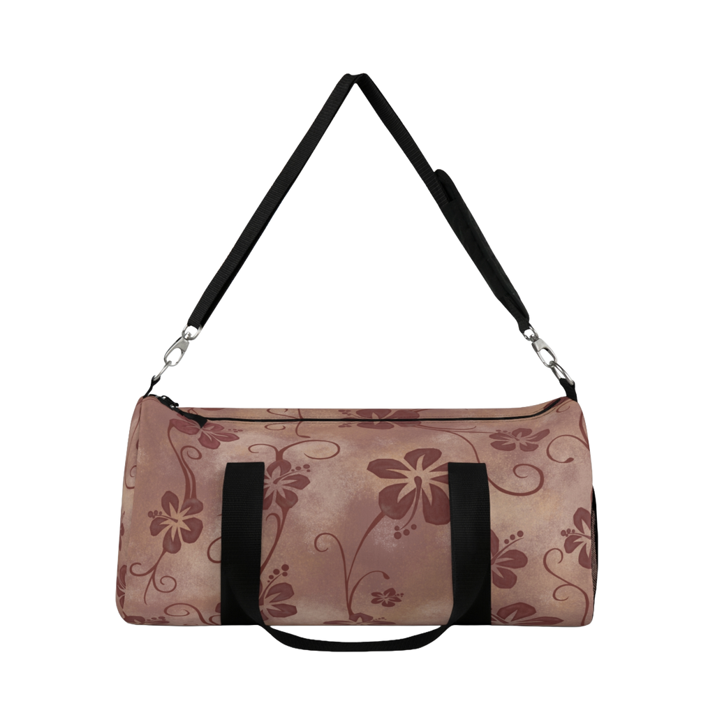 Floreva Hibiscus Duffel Bag – Mocha
