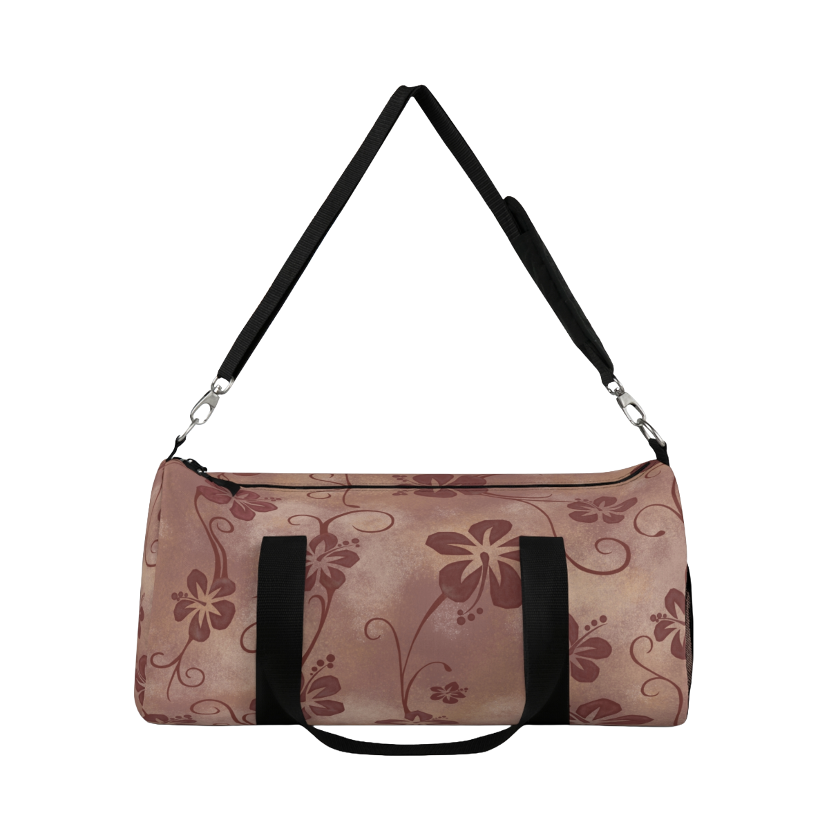 Floreva Hibiscus Duffel Bag – Mocha