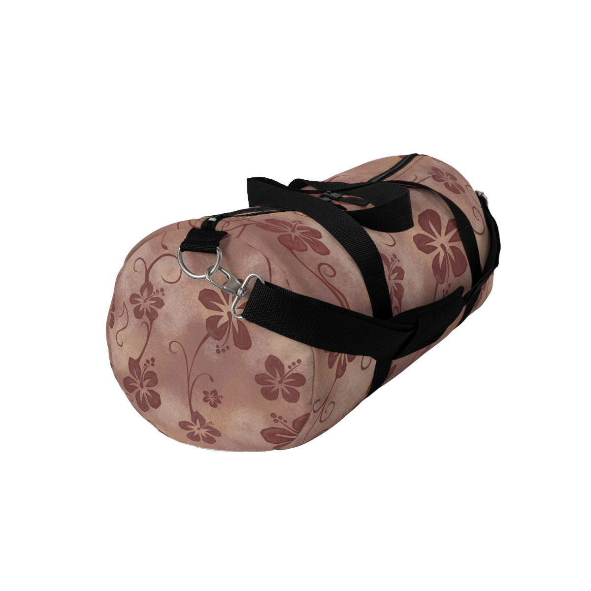Floreva Hibiscus Duffel Bag – Mocha