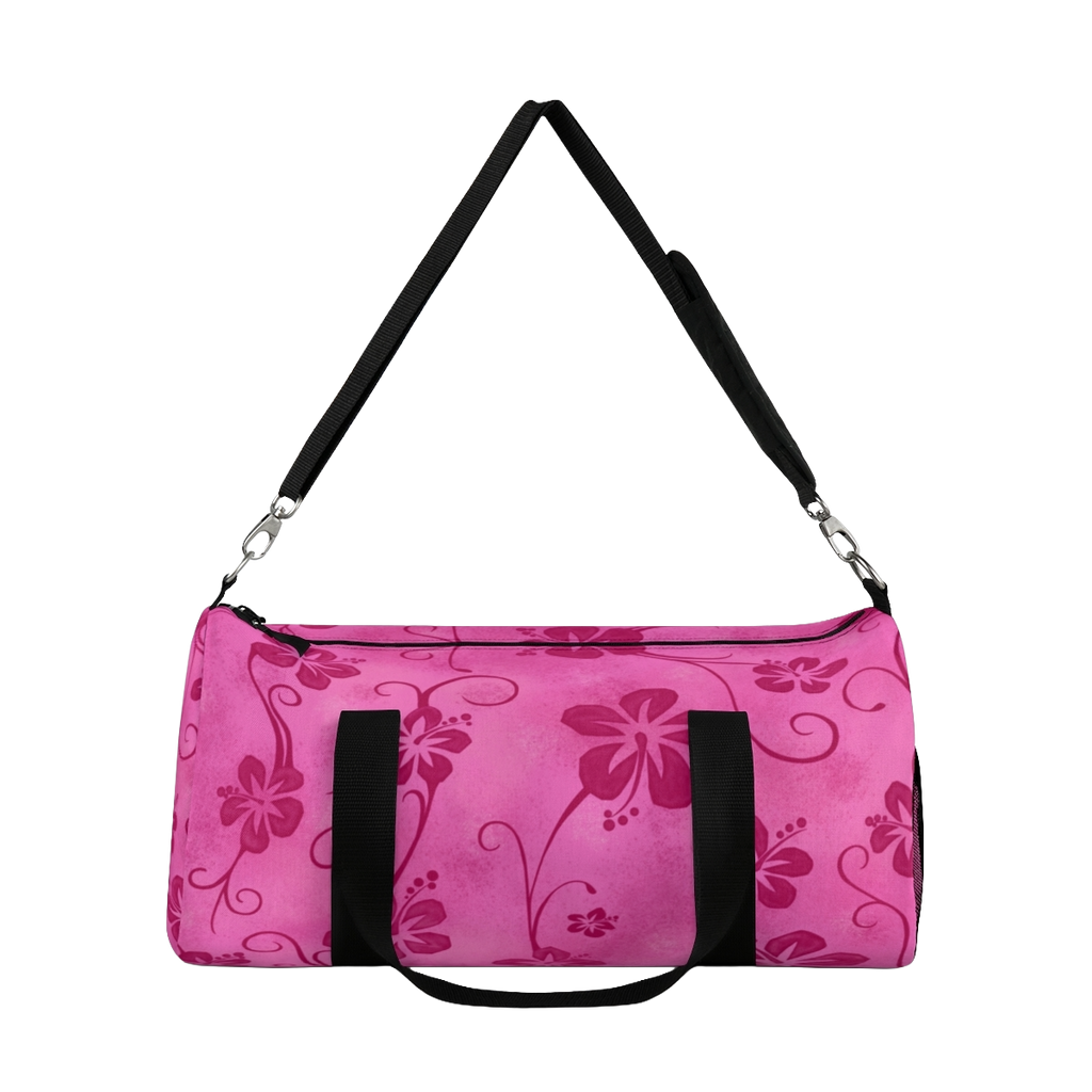 Floreva Hibiscus Duffel Bag — Pink