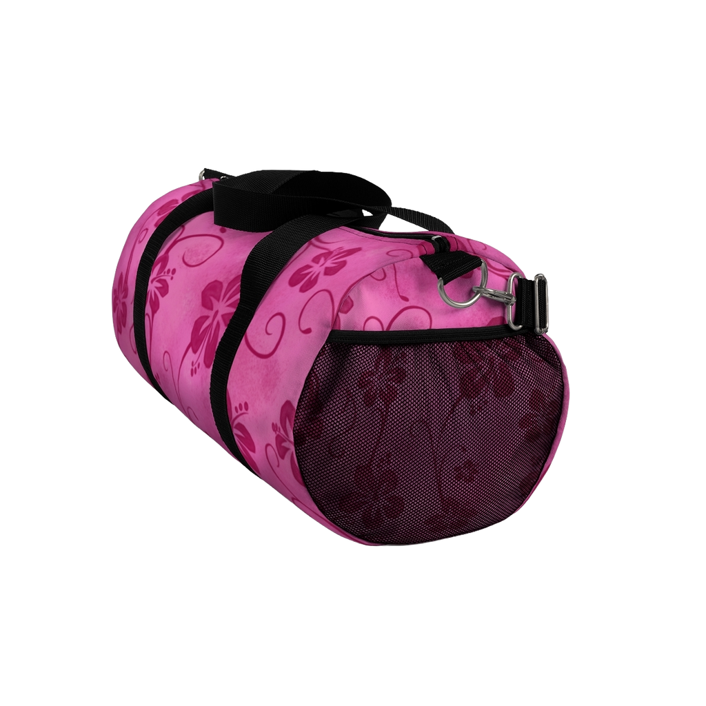 Floreva Hibiscus Duffel Bag — Pink