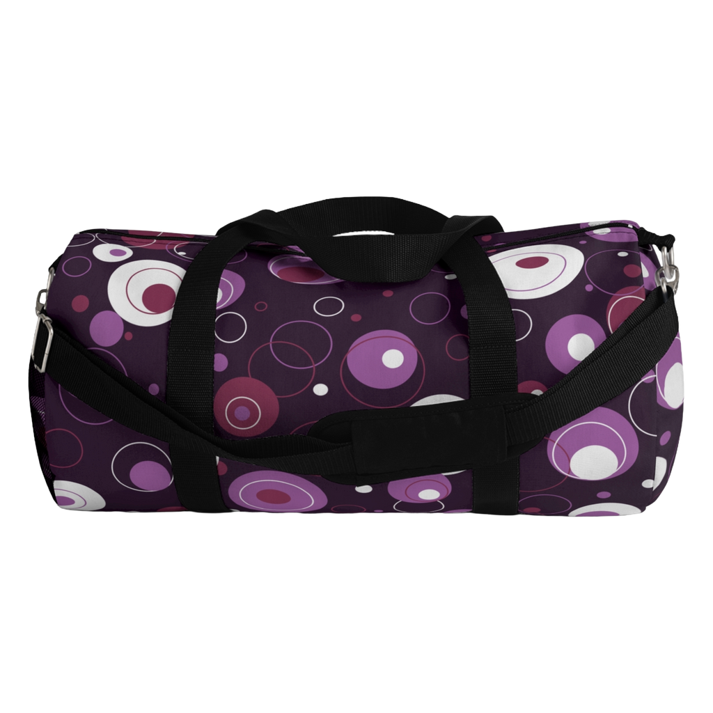 Floreva Retro Circles Duffel - Berry Basket