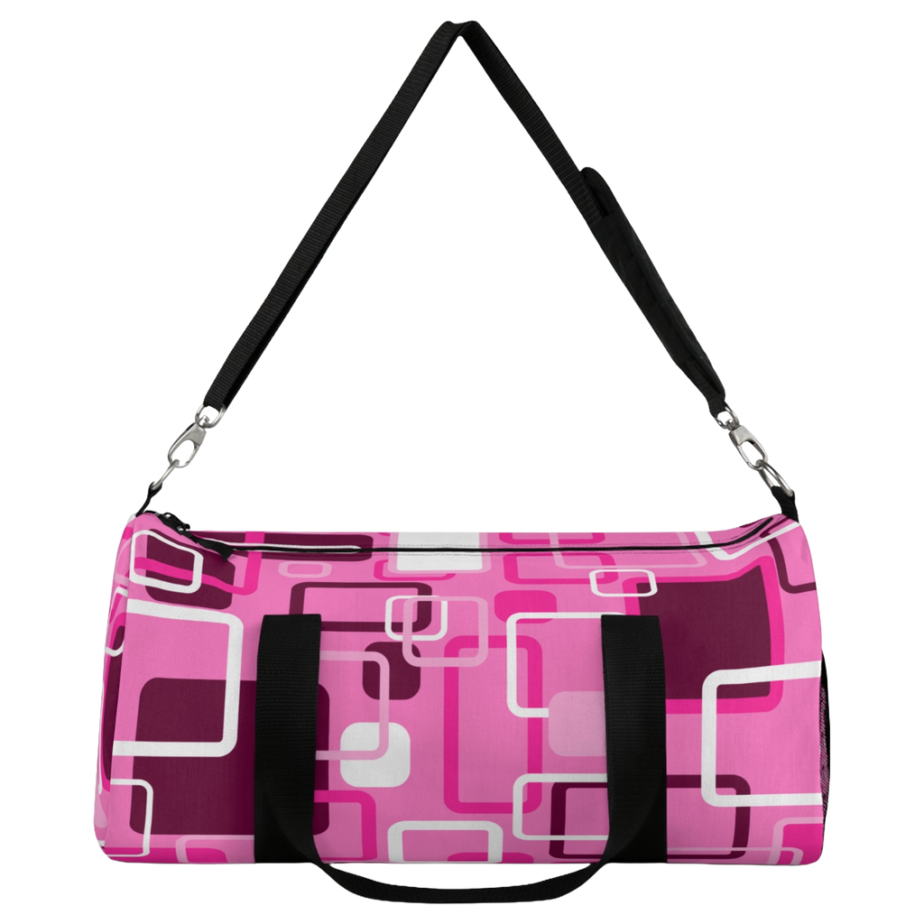 Floreva Cubism Duffel - Raspberry