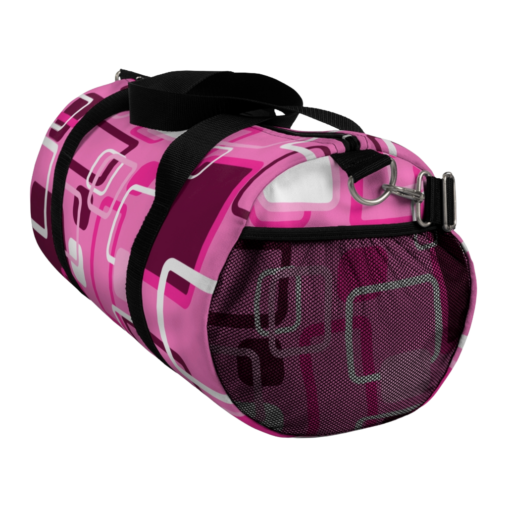 Floreva Cubism Duffel - Raspberry
