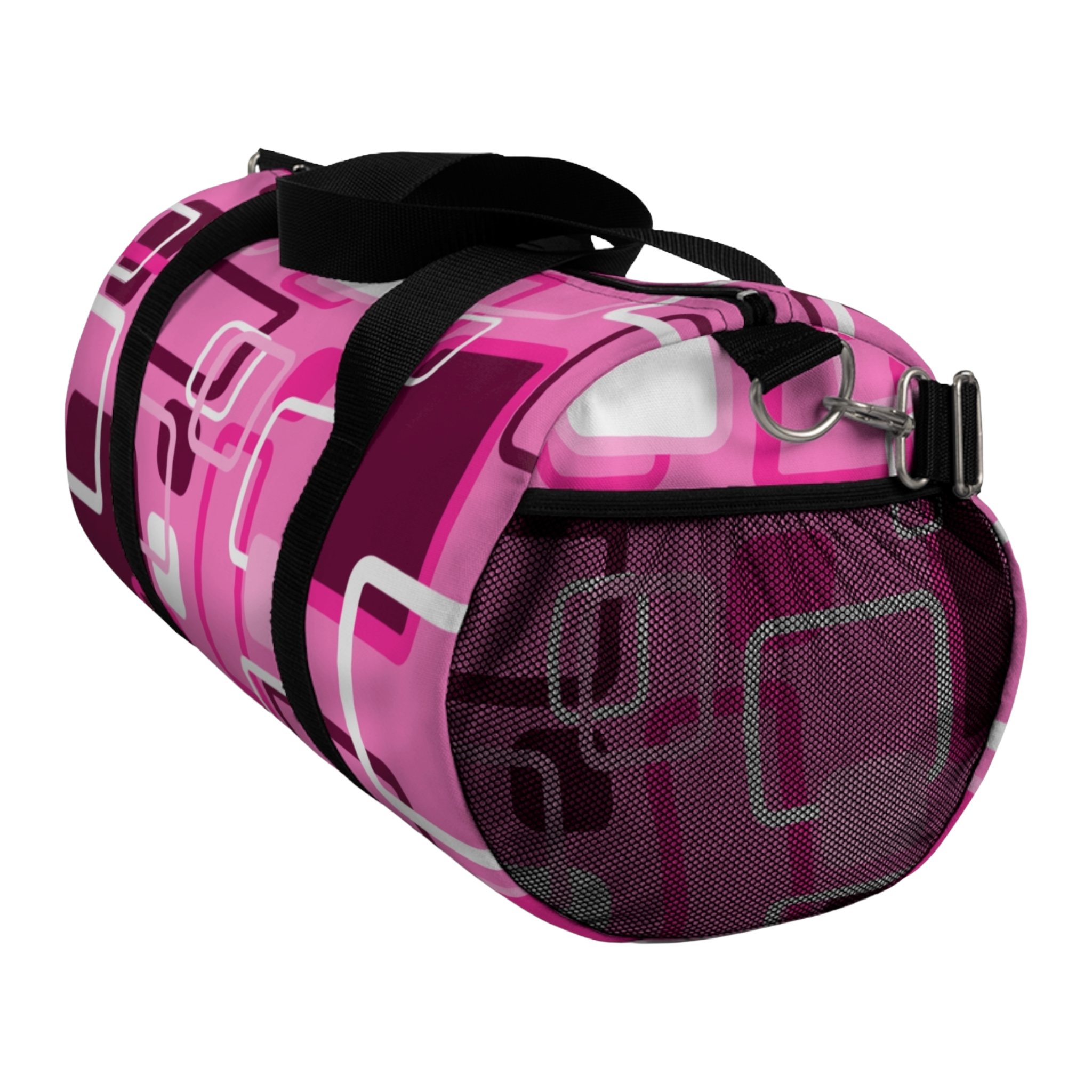 Floreva Cubism Duffel - Raspberry