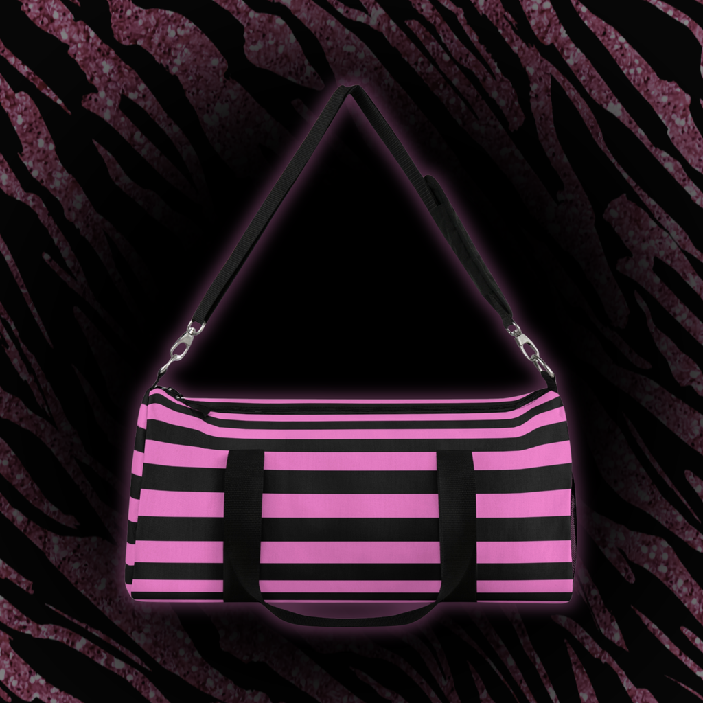 Floreva Striped Duffel - Rockstar