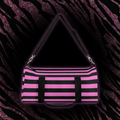 Floreva Striped Duffel - Rockstar
