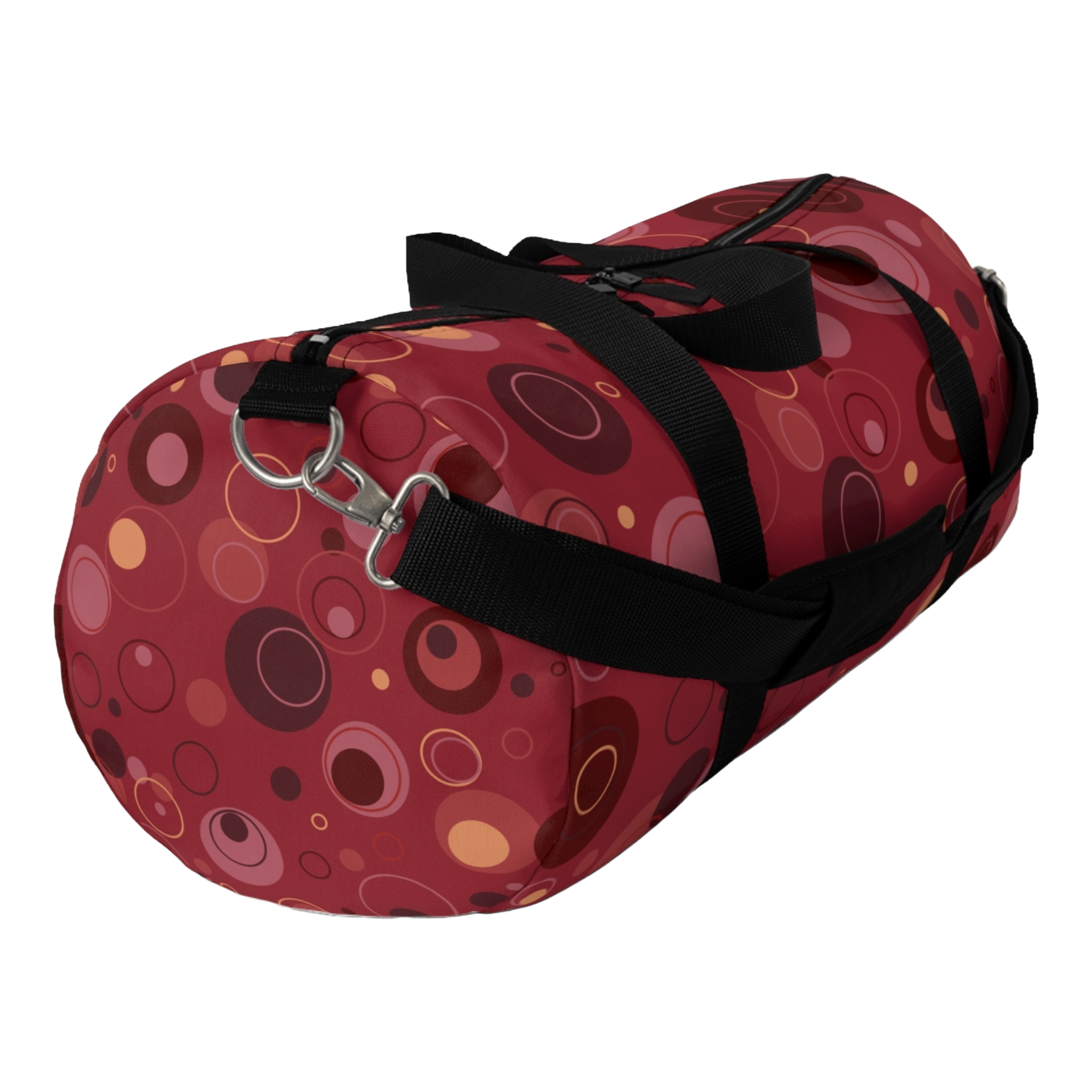 Floreva Retro Circles Duffel - Apple Orchard