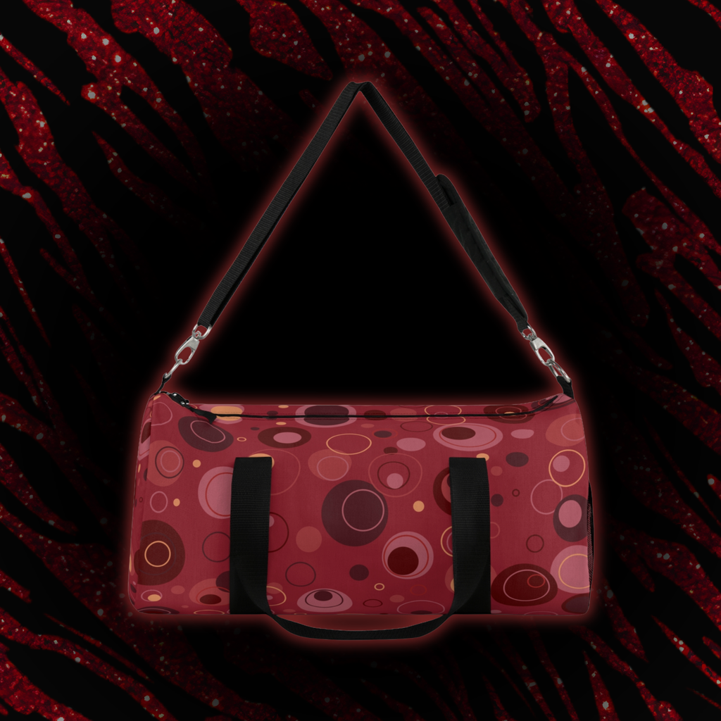 Floreva Retro Circles Duffel - Apple Orchard