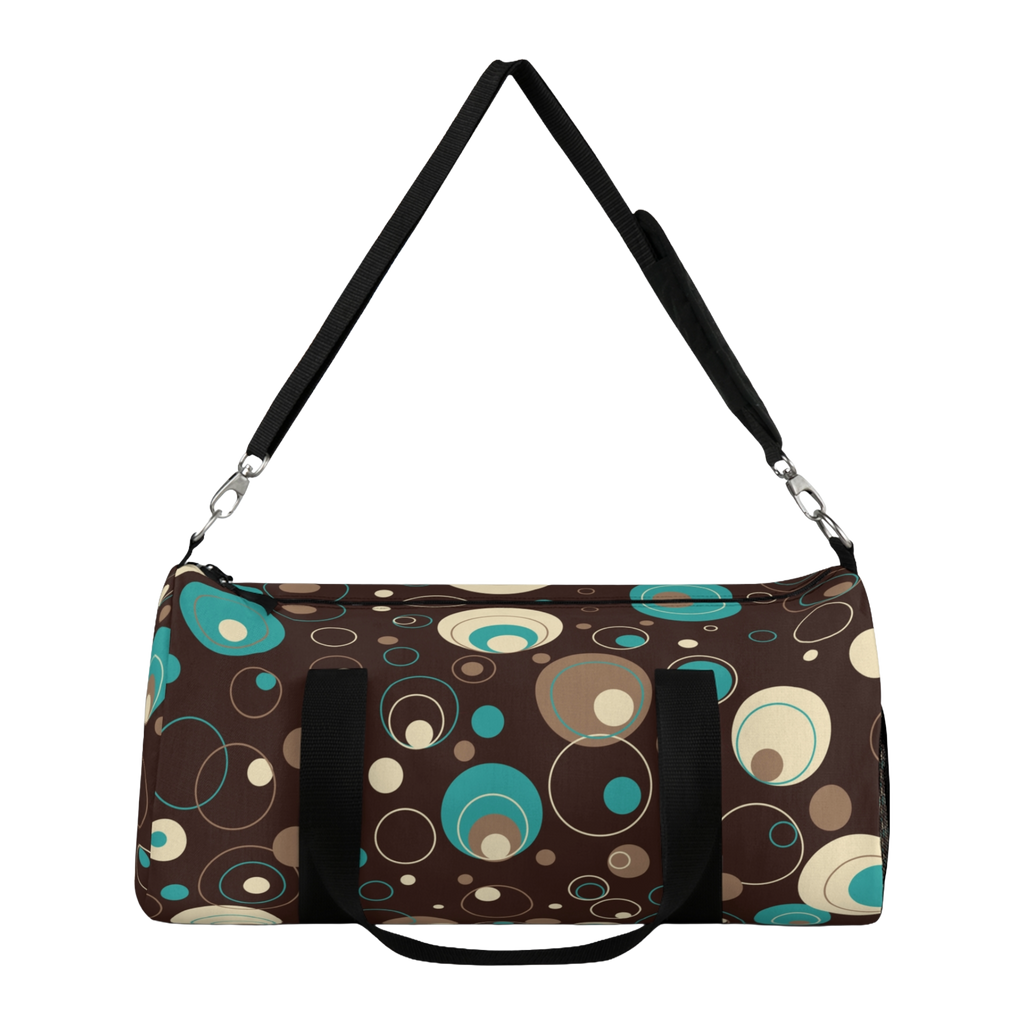 Floreva Retro Circles Duffel - Retro Teal
