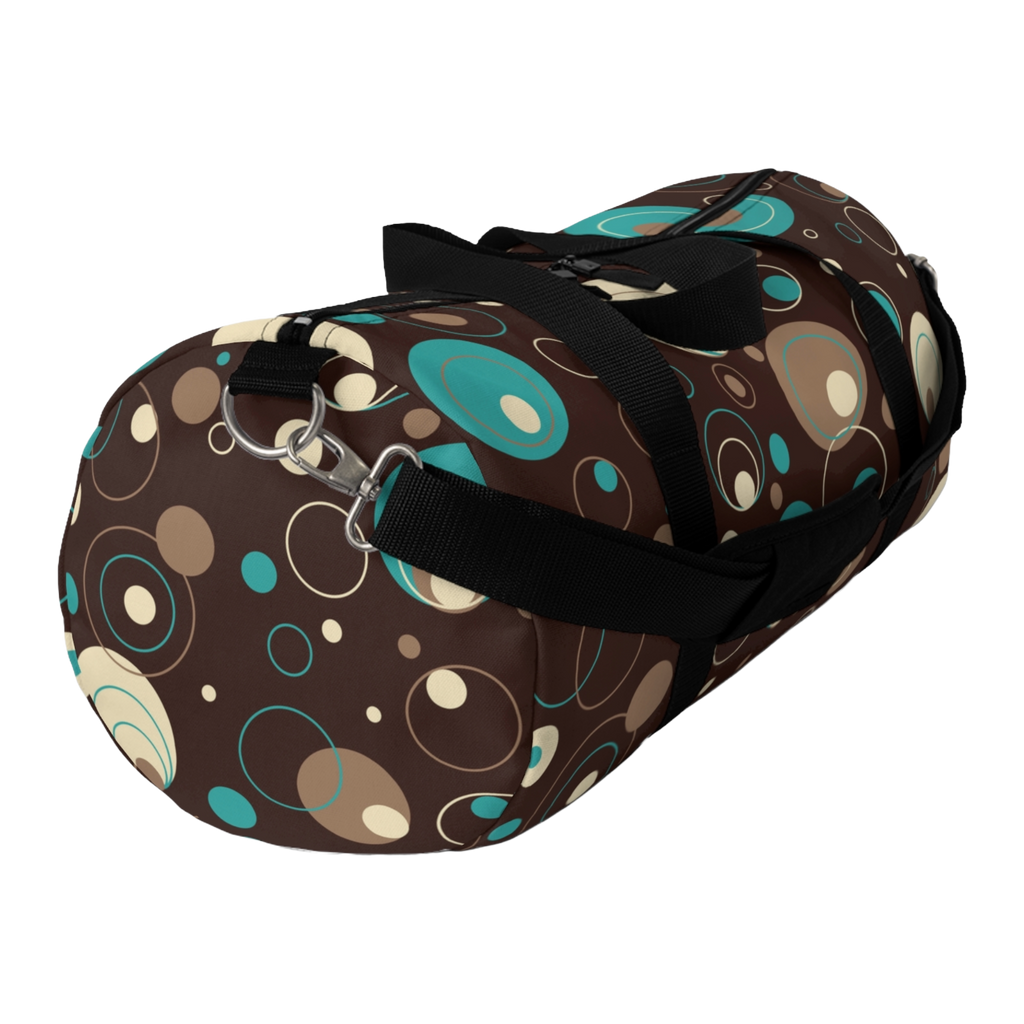 Floreva Retro Circles Duffel - Retro Teal