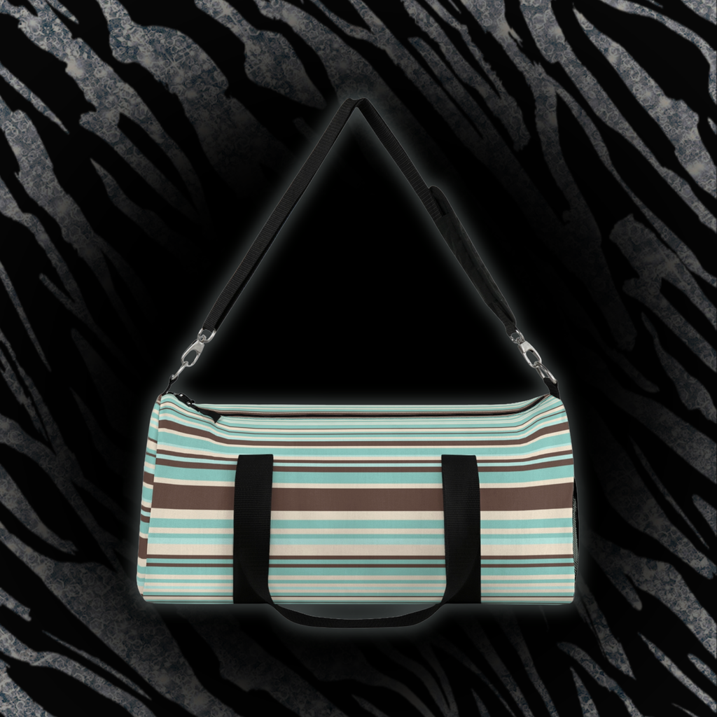 Floreva Striped Duffel - Thrift Store