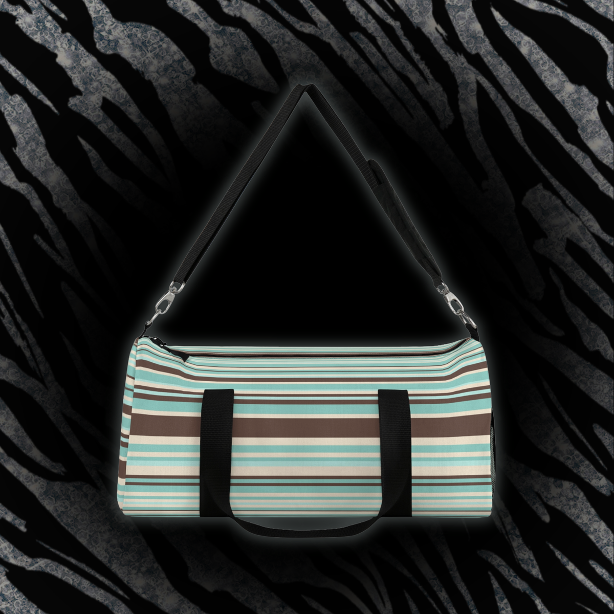 Floreva Striped Duffel - Thrift Store