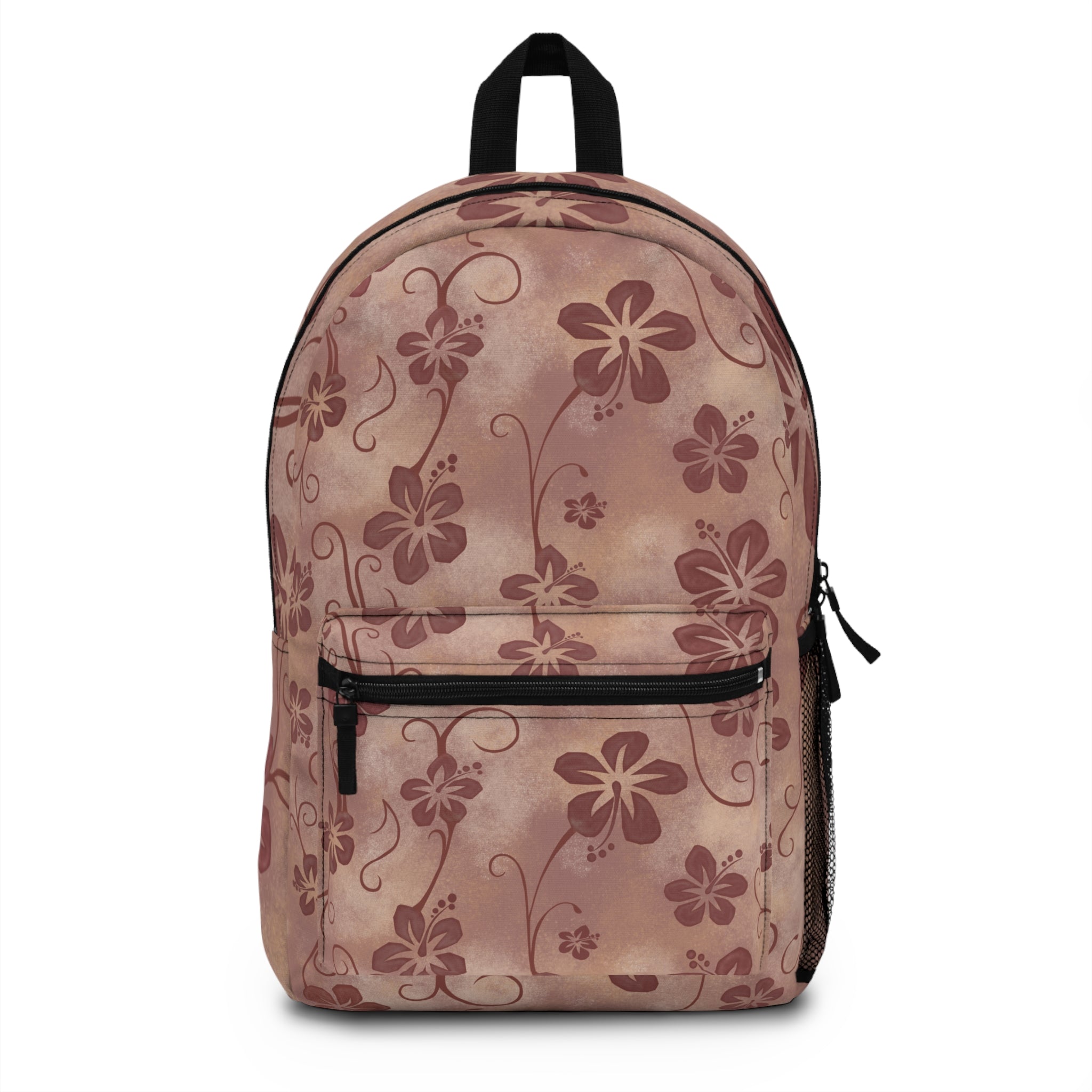 Floreva Hibiscus Backpack – Mocha