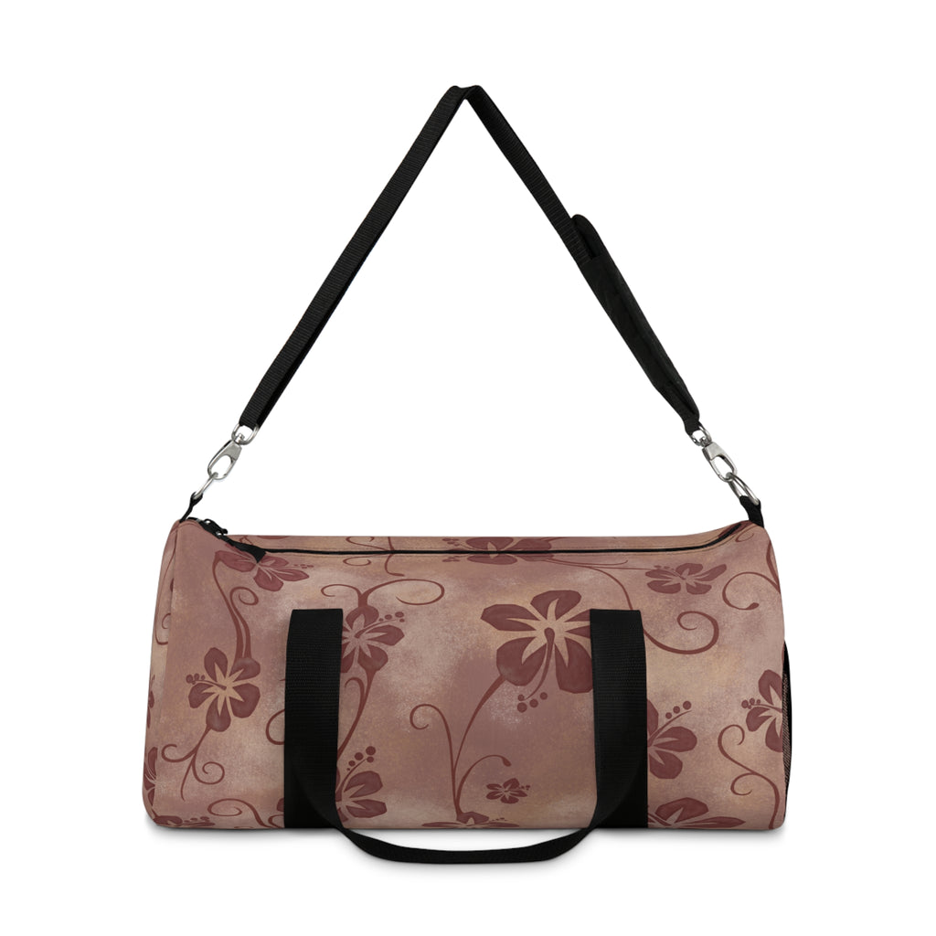 Floreva Hibiscus Duffel Bag – Mocha