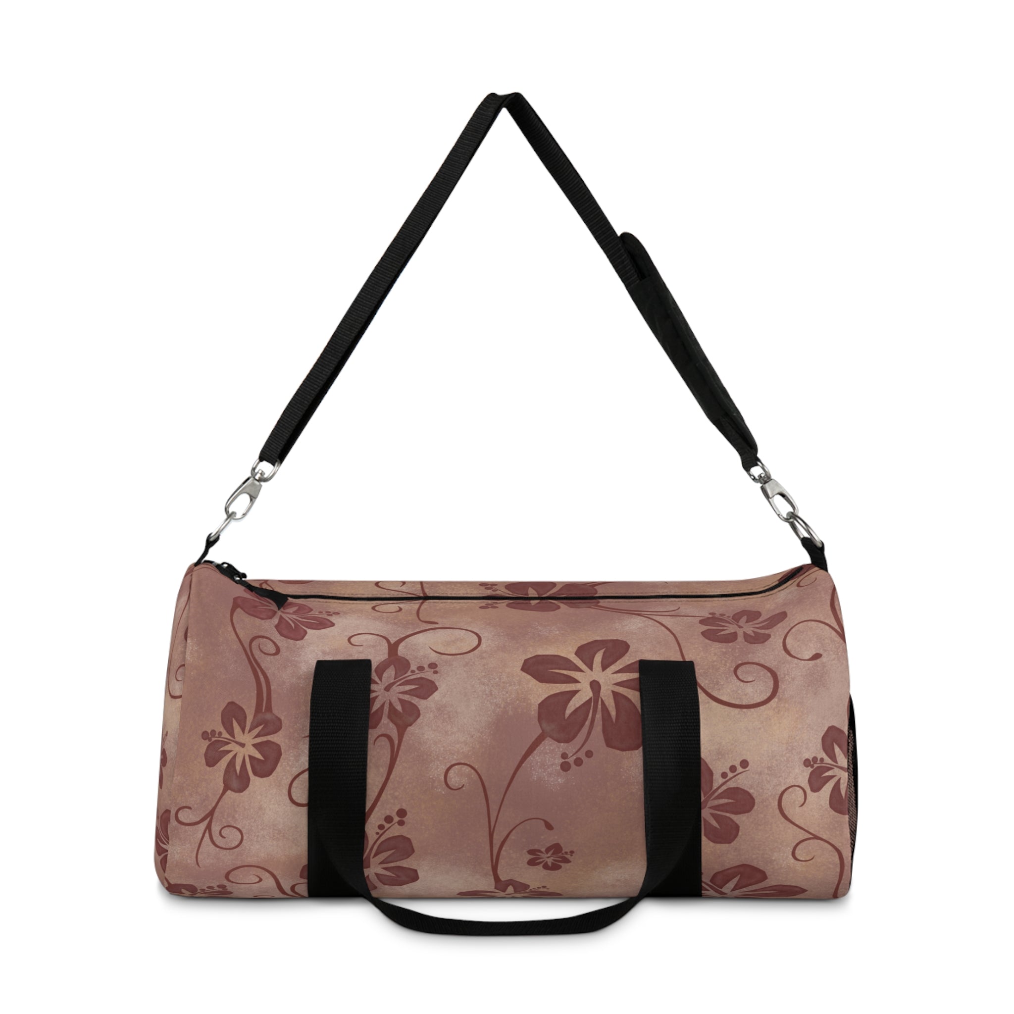 Floreva Hibiscus Duffel Bag – Mocha