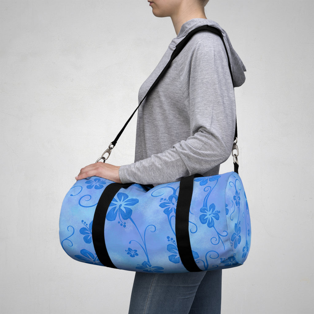 Floreva Hibiscus Duffel Bag — Ocean